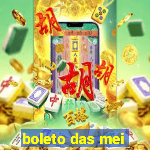 boleto das mei